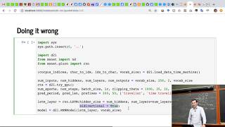 L20/4 Bidirectional RNNs in Python