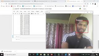 Realtime Facial expressions using Computer vision