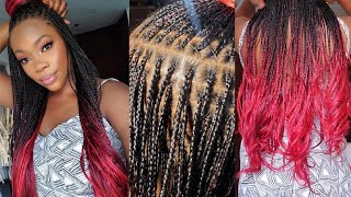 Famous How to: EXTRA flat KNOTLESS box braids Profile