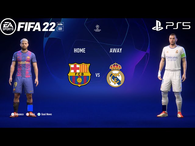 PS5 FIFA 22 Gameplay of El Classico, See the new era of El Classico with FIFA  22 🤩, By RealSport