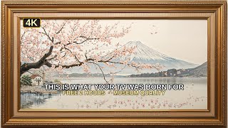 Spring Garden Art 🌷 Free 2 Hour Samsung Frame TV Screensaver 4K 2026