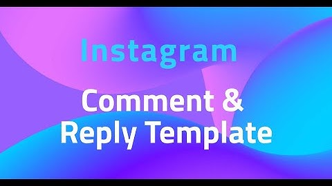 ChiefBot IG Comment and Reply Template