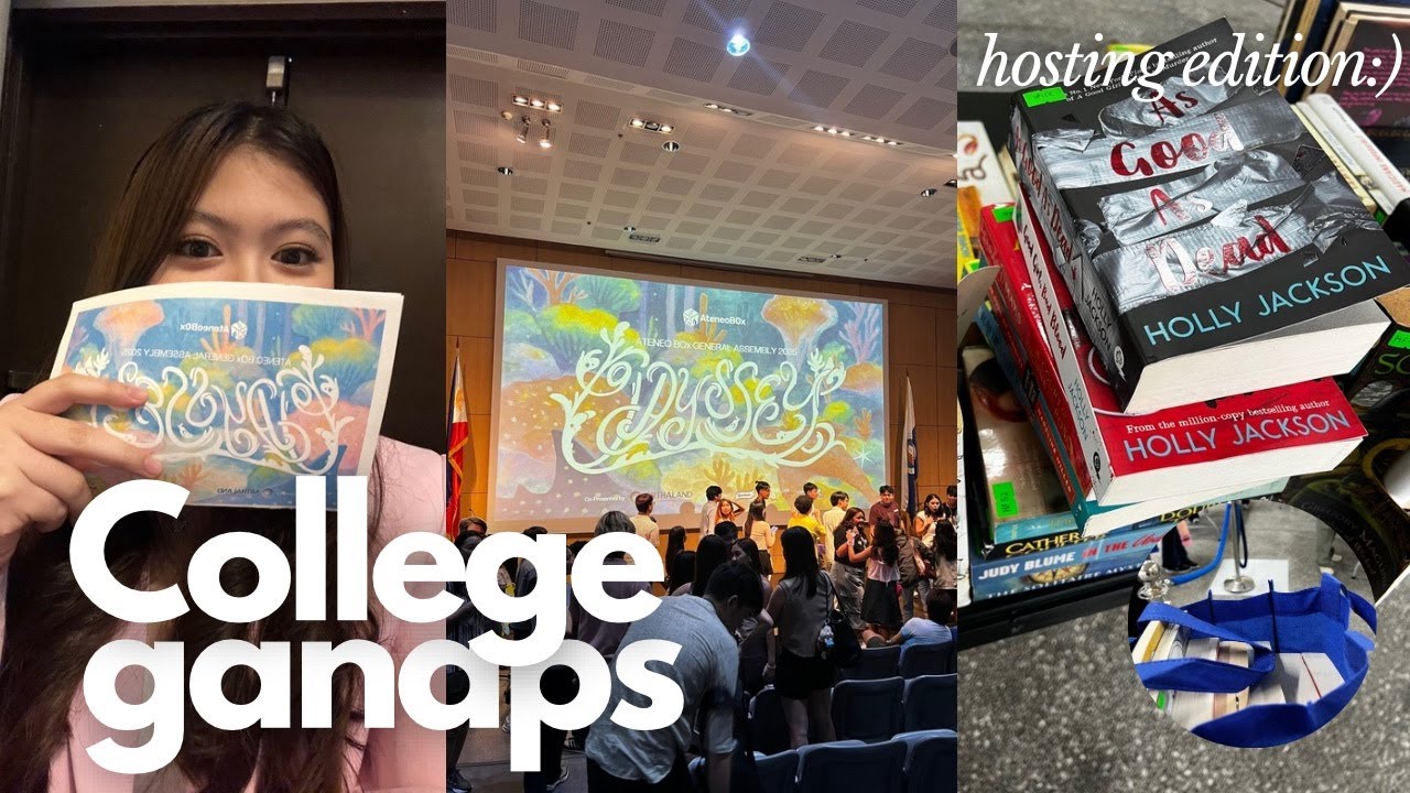 Размещение в ADMU + 400 ₱ за книги?! | College Ganaps 2025 💙📚