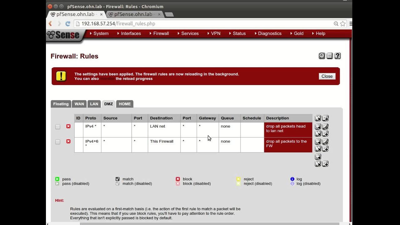 11 Pfsense Firewall Rules part 1 EN YouTube
