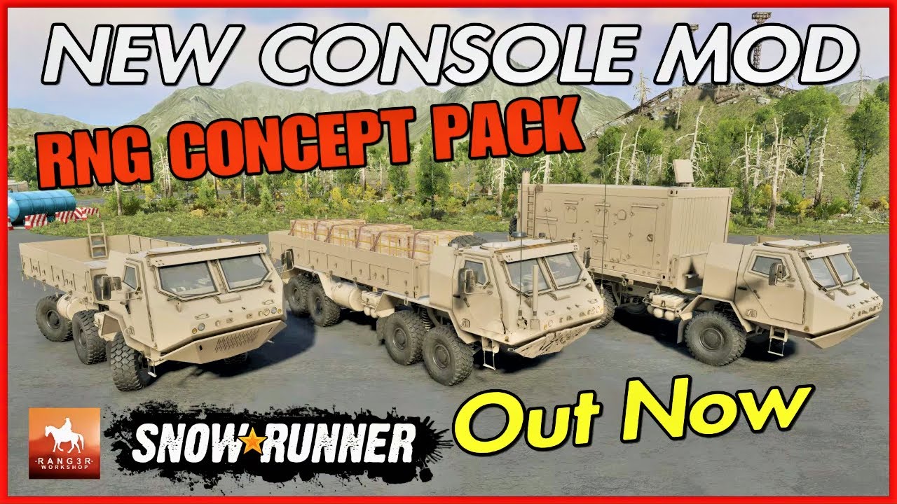 SNOWRUNNER PS5 NEW CONSOLE MOD REVIEW RNG CONCEPT PACK OUT NOW - YouTube