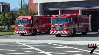 Maple Ridge Fire Rescue - Engine 1 & Rescue 1 Responding