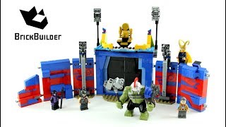 Lego Super Heroes 76088 Thor vs Hulk Arena Clash - Lego Speed Build
