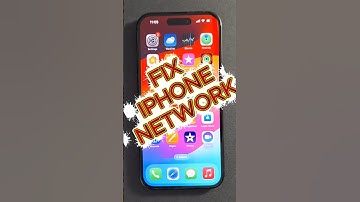 How to fix iPhone network problem, iPhone poor signal #iphone