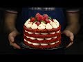 Торт Красный Бархат идеальный на любой праздник! How to make Red Velvet cake