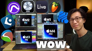 M4 Pro MacBook Pro: HUGE Leap for Music Production | M4 Pro vs M3 Pro vs M2 Pro vs M1 Pro