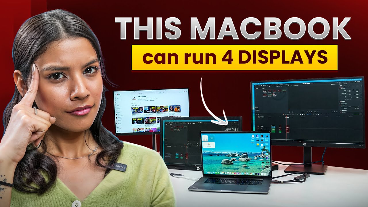 How to Connect 4 External Displays to MacBook Pro Under 35k | Trading ...