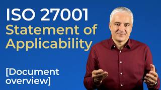 Statement of Applicability (SoA) - How to Write It | ISO 27001 document overview