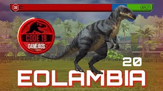 Jurassic World the game: CODE 19 (Eolambia 20)