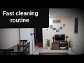 Set your daily quick clean routine| daily fast cleaning