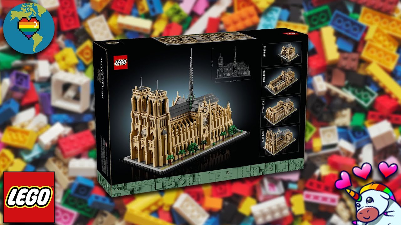 Lego Kathedrale Notre-Dame de Paris Bau 🔨🚧 Part 2