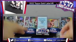 2022 Topps Gold Label #5 - 16 Box  Case Pick Your Team 3/22/23