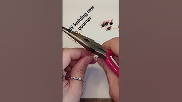 Row counter. Do it yourself. Longer video in first comment