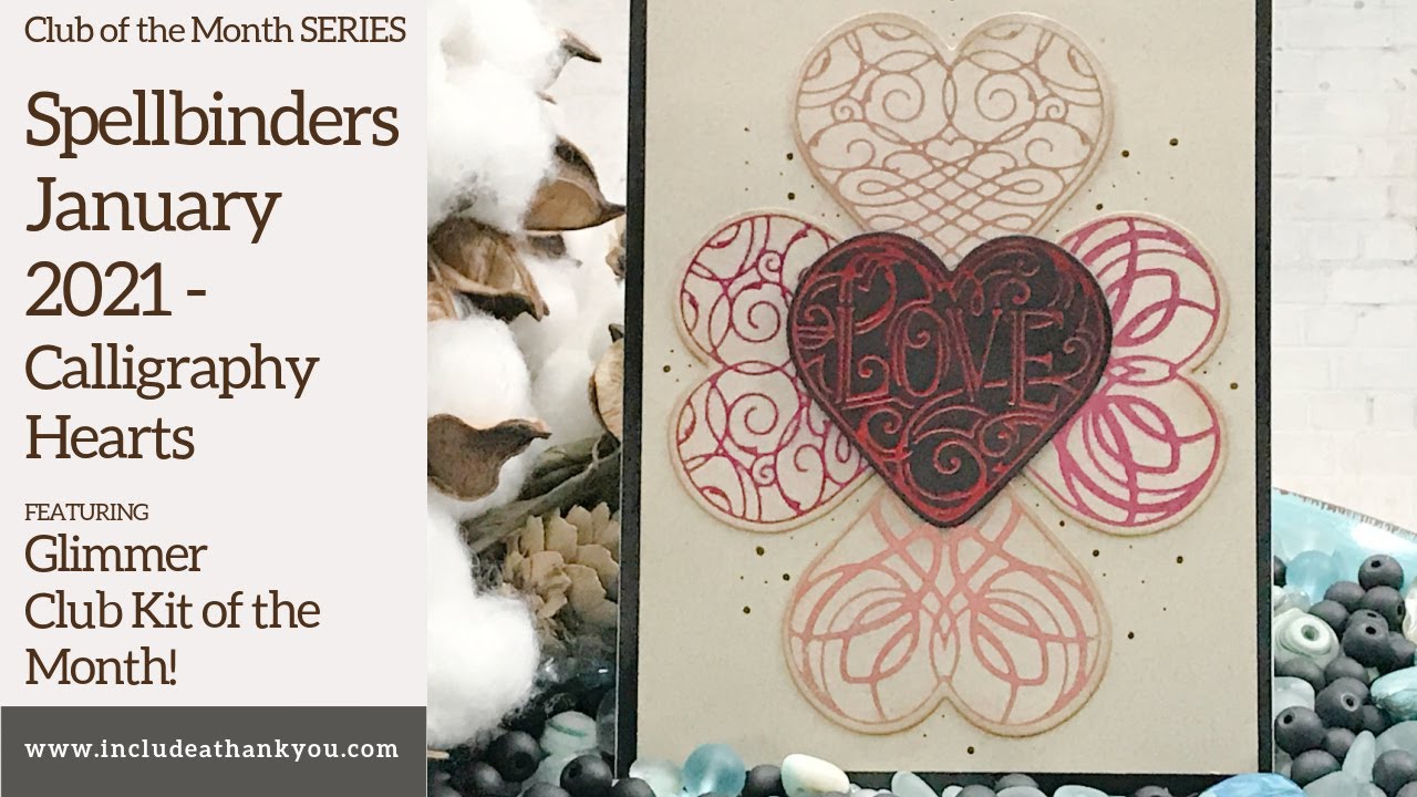 Spellbinders Glimmer Hot Foil Kit of the Month | January 2021 ...