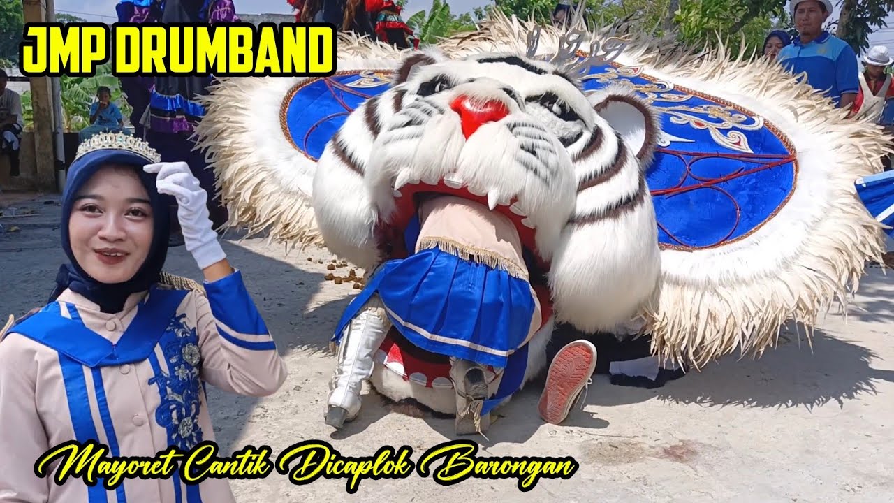 Mayoret Cantik Dicaplok Barongan JMP, Di Bogosari Guntur