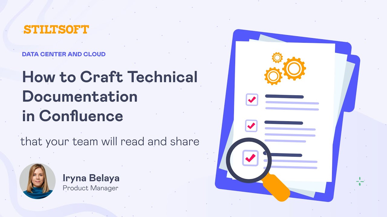 Webinar on How to Craft Technical Documentation in Confluence Data ...