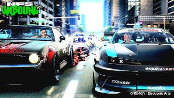 NFS UNBOUND, "A+" Wild Thing 1:28.98 / Lucky Break 1:49.95 / My Hood 5:04.44 (Audi R8)