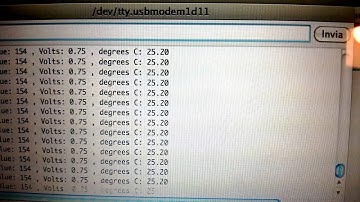 esercizio #2 Arduino UNO Rev3 (misurazione temperatura esterna / LOVE-O-METER)