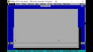 PROBLEM! QBASIC running out of MEMORY
