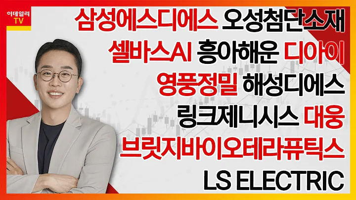 삼성에스디에스 오성첨단소재 셀바스AI 흥아해운 디아이 영풍정밀 해성디에스 링크제니시스 대웅 브릿지바이오테라퓨틱스 LS ELECTRIC_김현구의 주식 코치 2부 (20241123)