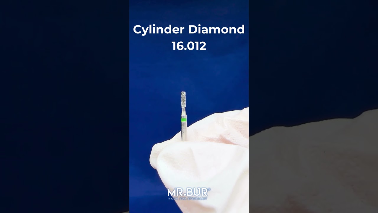 Cylinder Shape Bur | Diamond Dental Bur