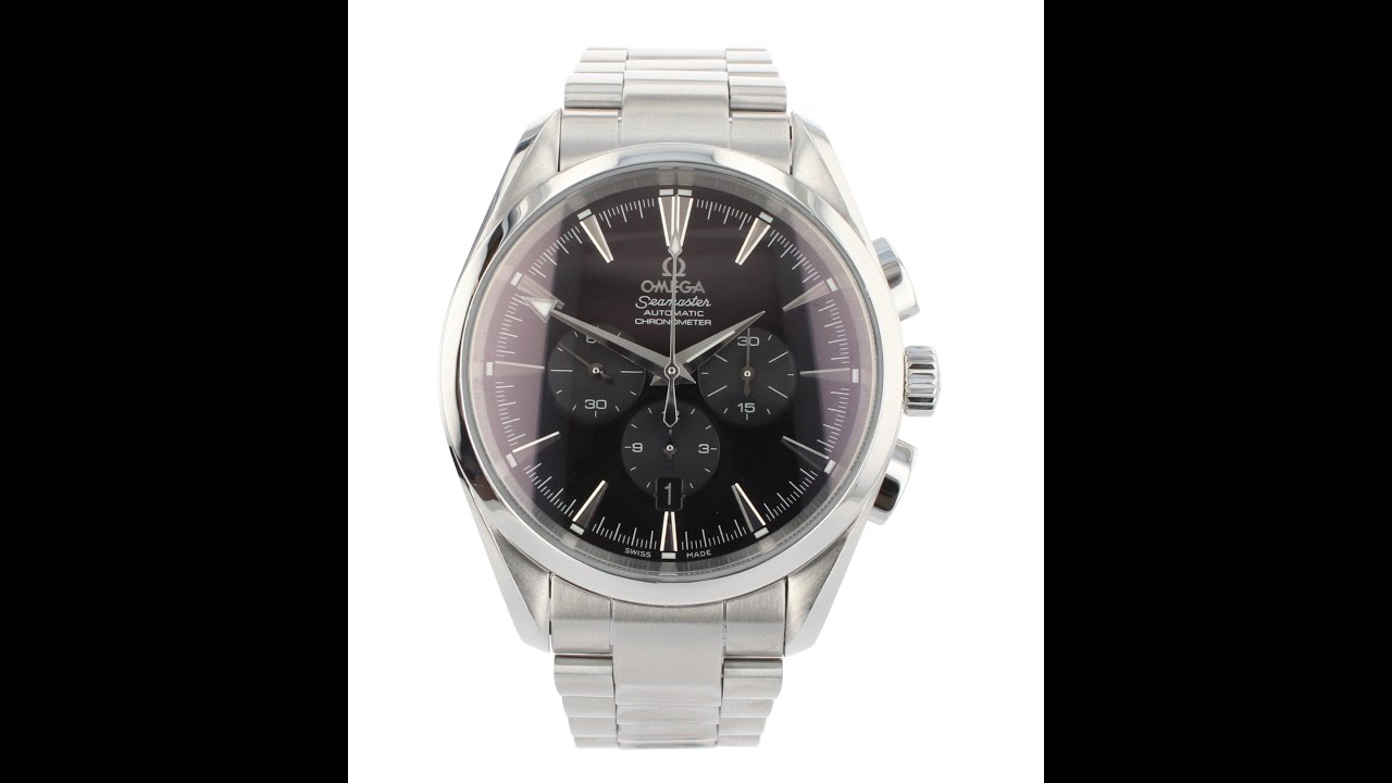 Omega Seamaster Aqua Terra Pre Owned Watch Ref 25125000 - YouTube