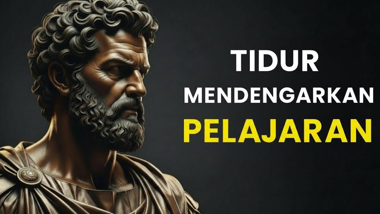 2 JAM Pelajaran Stoik untuk Refleksi dan TIDUR NYENYAK | Stoikisme Malam