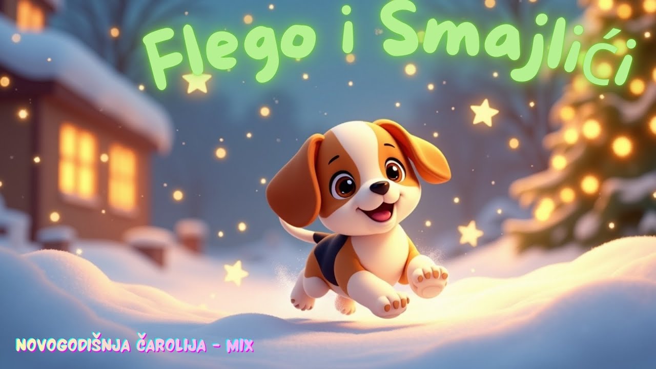 Flego i Smajlići: Novogodišnja Čarolija ✨ Miks Najlepših Zimskih Pesama za Decu 
