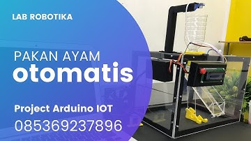 Arduino - Pakan ayam otomatis, kontrol pakan ayam dan suhu kandang menggunakan website IOT