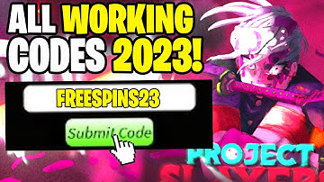*NEW* ALL WORKING CODES FOR PROJECT SLAYERS 2023 JUNE! ROBLOX PROJECT SLAYERS CODES
