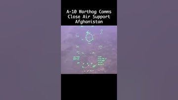 A10 Warthog Saving Ground Troops in Afghanistan #aviation #military #warthog