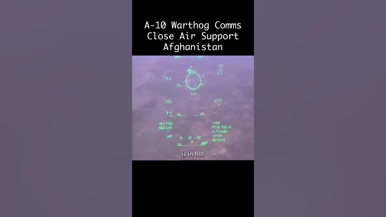 A10 Warthog Saving Ground Troops in Afghanistan #aviation #military #warthog
