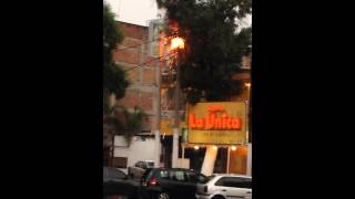 Incendio en la Taquería La Única de Tlalnepantla Parte 1