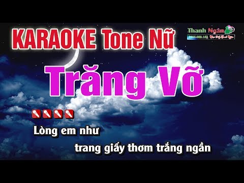Trăng Vỡ Karaoke Tone Nữ 9587 - Nhạc Sống Thanh Ngân