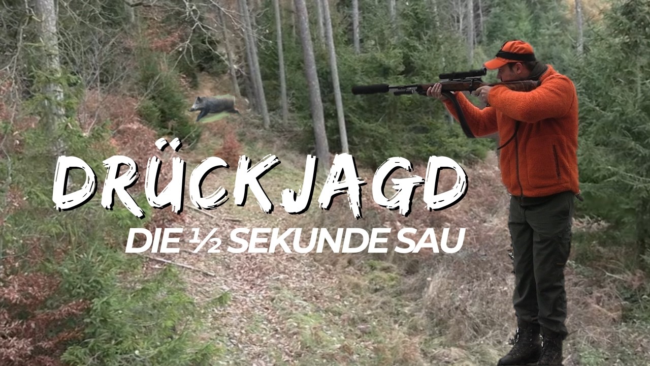 Die 1/2 Sekunde Sau | Unveröffentlichte Drückjagd-Videos 2025 | chris_hunting