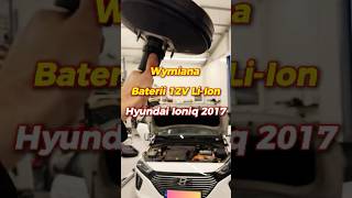 Wymiana baterii 12V / Battery replacement 12V 🔋 Hyundai Ioniq Hybrid 2017 🔧