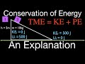 Energy, Work & Power (19 of 31) Conservation of Mechanical Energy, An Explanation