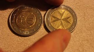 Rare 2 Euro Malta Commemorative coin (only 500,000 mintage)