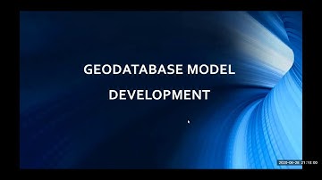 Database Management: Geodatabase Creation 4