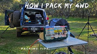 How I pack my 4WD'