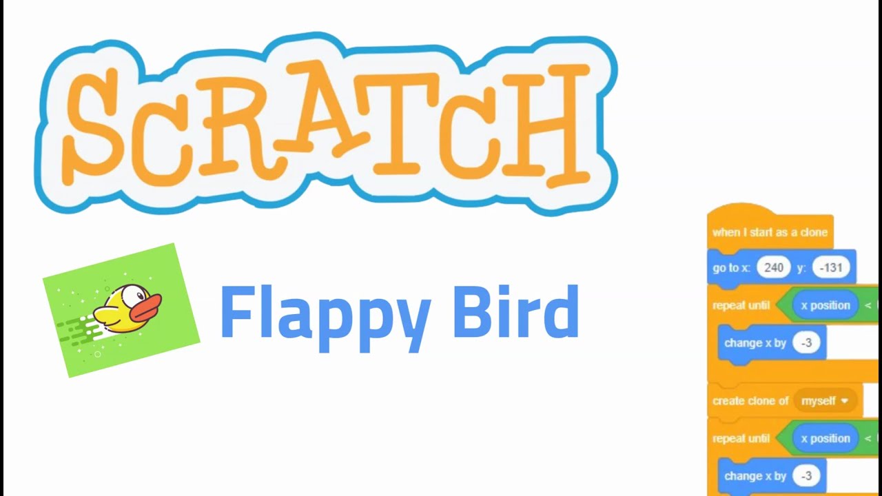 02 Scratch Level 2 Flappy Bird - Game Starting - YouTube