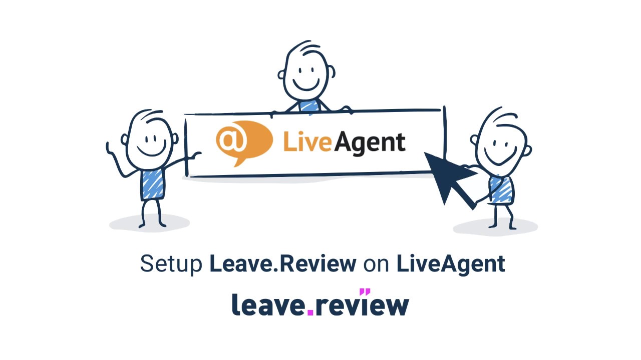 Easy way to leave a review on your Live Agent website
