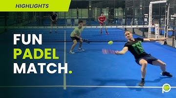 Fun Padel Match With Funny Guys | Highlights | The Padel Guy