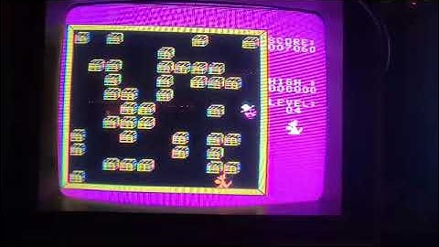 Hopper on TI99 computer - surprisingly not a Frogger clone!