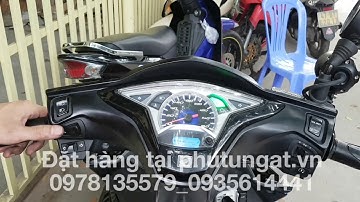 Hướng dẫn lắp trợ sáng tích hợp mạch passing 2s và nút passing sh cho dòng xe honda