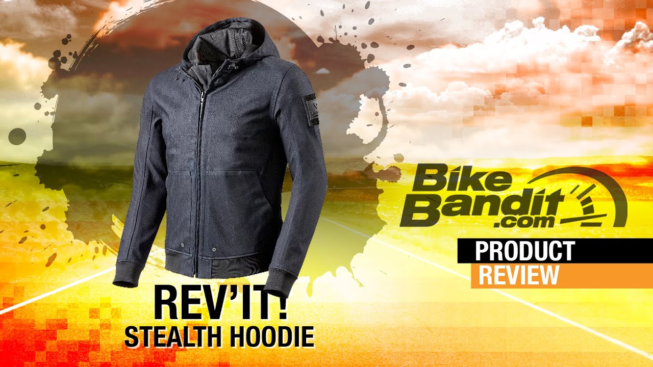 REV'IT! Stealth Motorcycle Hoody | BikeBandit.com - YouTube